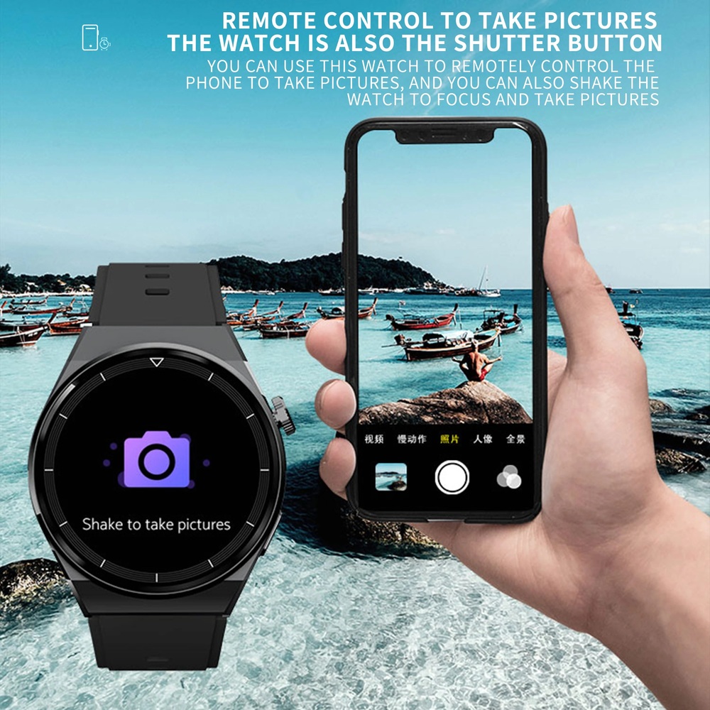 Smartwatch GT3 Pro Negro NFC – HandsUp